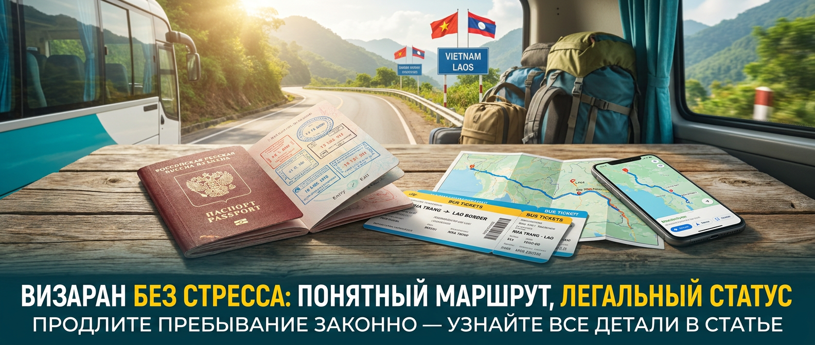 Визаран Нячанг — организованные визараны из Вьетнама в Лаос