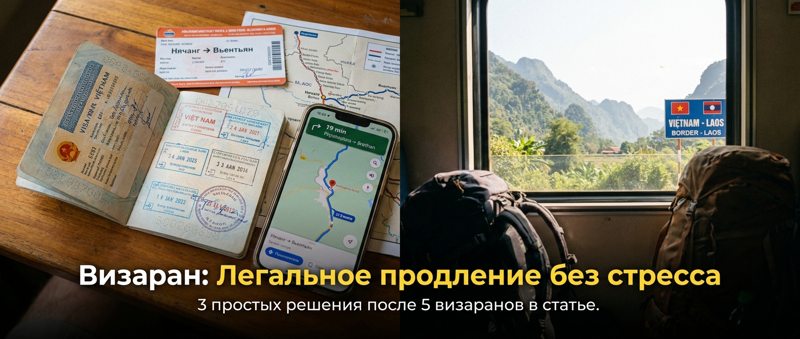 Визаран Нячанг — организованные визараны из Вьетнама в Лаос