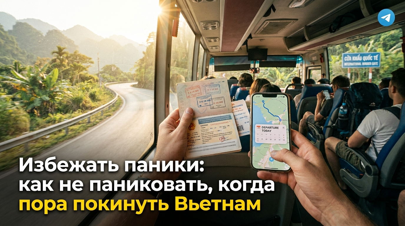 Избежать паники при уезду из Вьетнама
