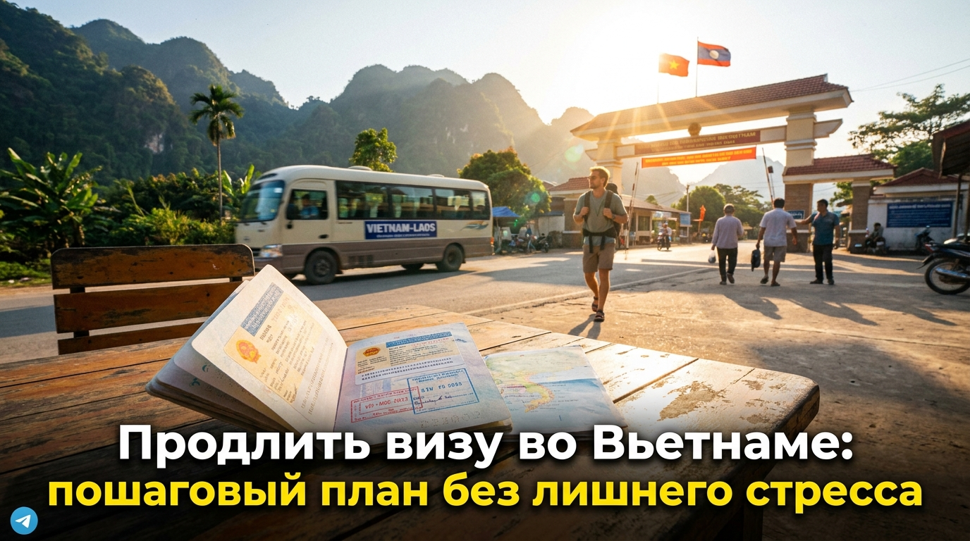 Пошаговый план продления визы во Вьетнаме