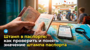 Штамп в паспорте и его значение