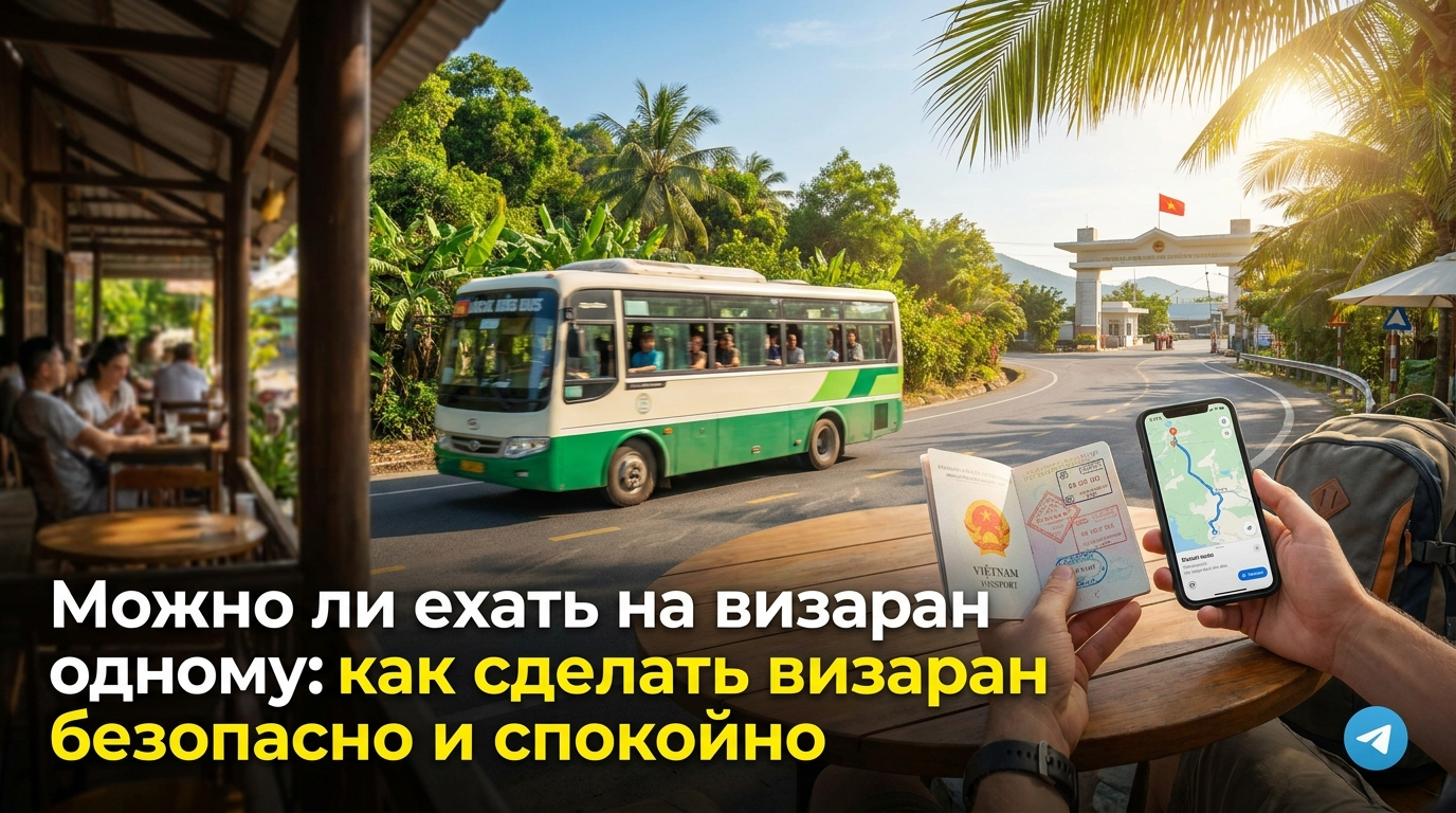 Визаран в одиночку: советы по безопасности
